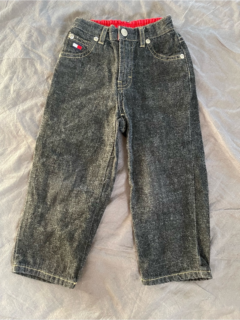 Tommy Hilfiger Kids Black Denim Jeans
